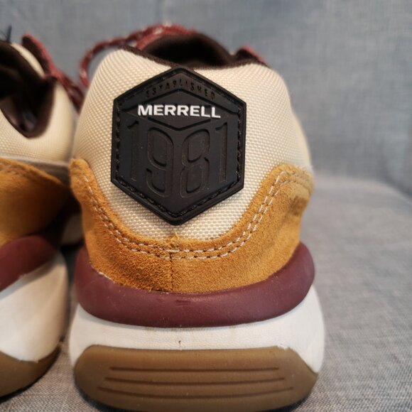 Merrell Boulder Range Trail Sneakers Hiking Casual Workout Womens 6.5 VGUC - Picture 8 of 15